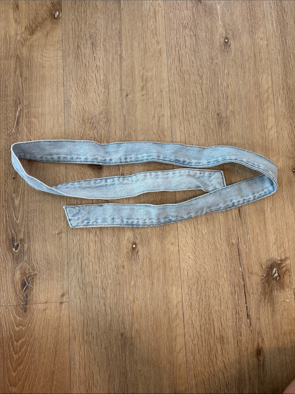 Light Wash Denim Belt